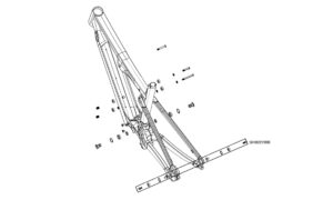 Zestaw łożysk śrub KTM Macina Kapoho M2236/2246/2266/2286/2296/6270
